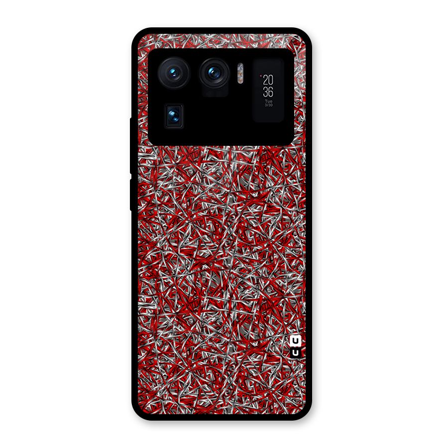 Abstract Threads Glass Back Case for Mi 11 Ultra