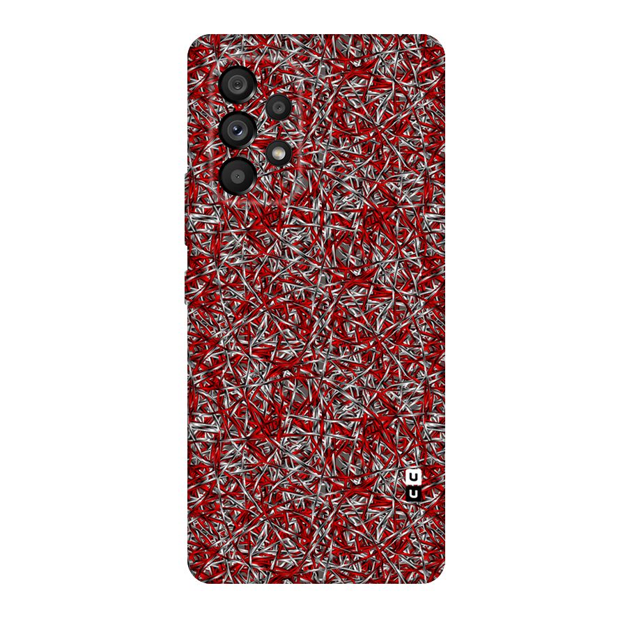 Abstract Threads Original Polycarbonate Back Case for Galaxy A53 5G