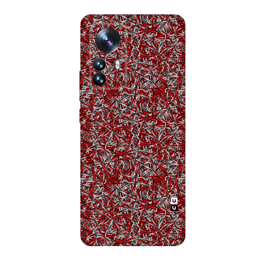 Abstract Threads Original Polycarbonate Back Case for Xiaomi 12 Pro