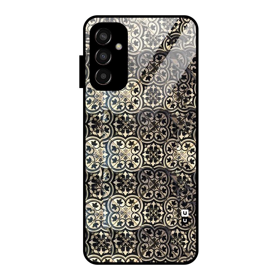 Abstract Tile Glass Back Case for Galaxy F13