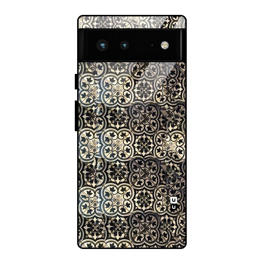 Abstract Tile Glass Back Case for Google Pixel 6