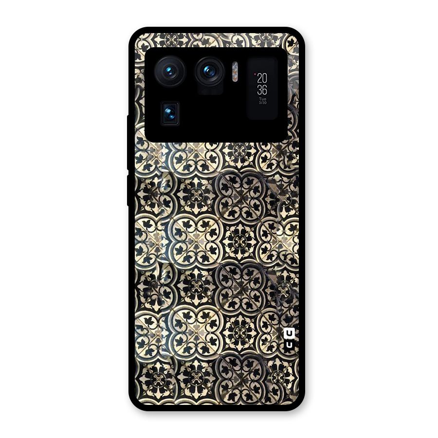 Abstract Tile Glass Back Case for Mi 11 Ultra