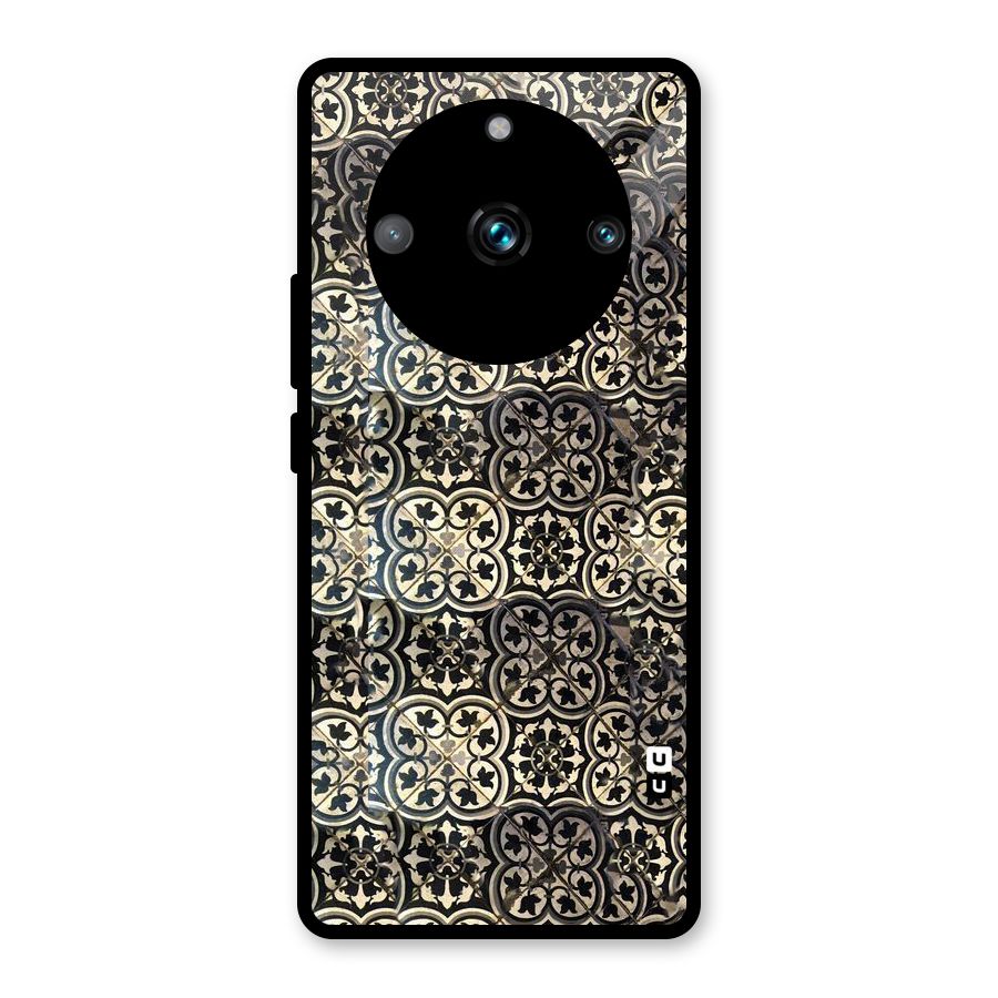Abstract Tile Glass Back Case for Realme 11 Pro