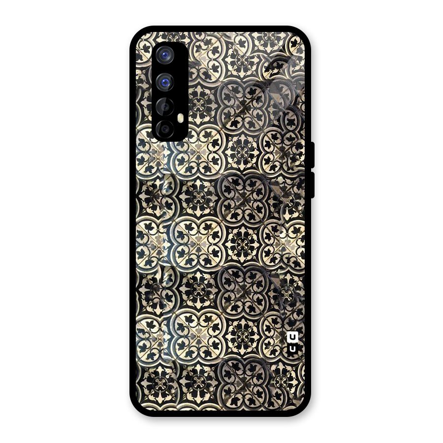 Abstract Tile Glass Back Case for Realme 7