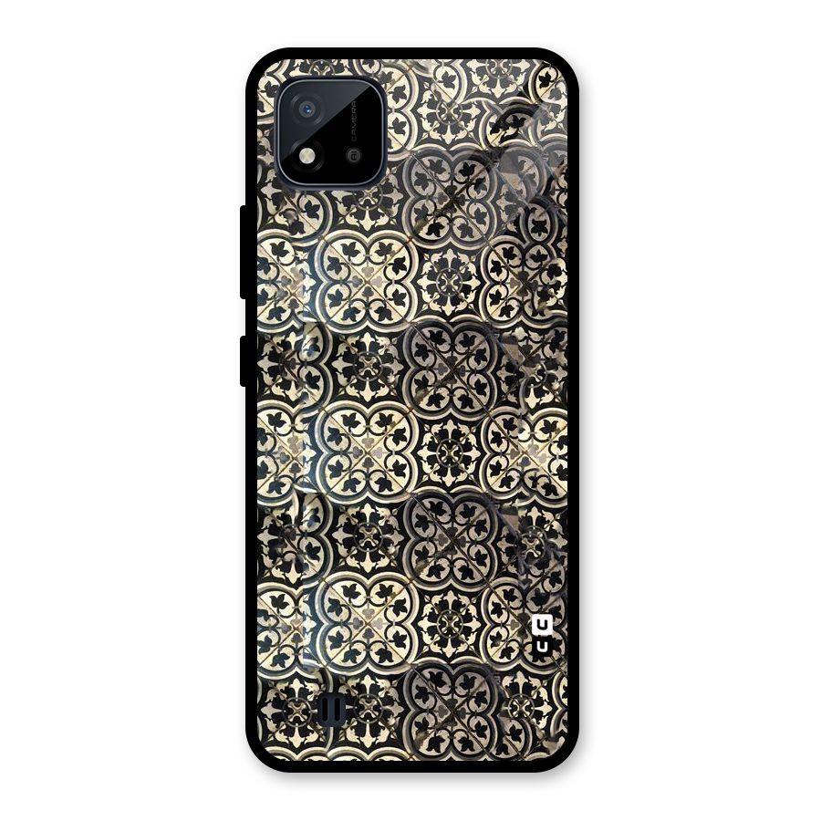 Abstract Tile Glass Back Case for Realme C11 2021