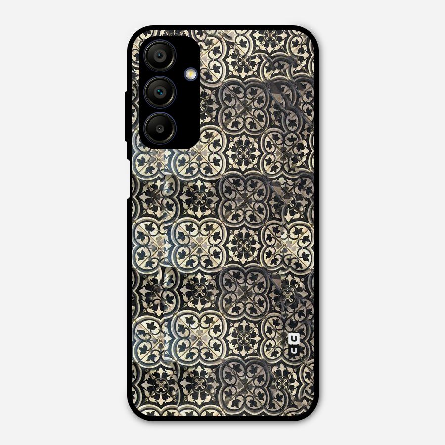 Abstract Tile Metal Back Case for Galaxy A15 5G