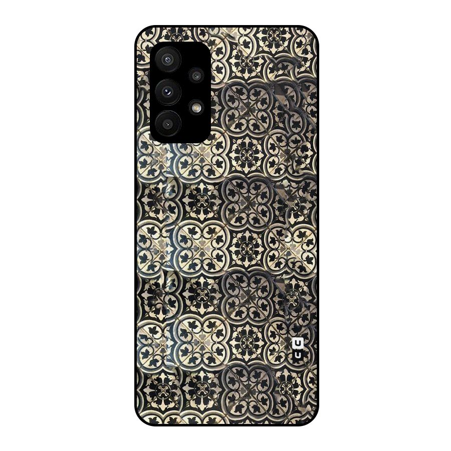 Abstract Tile Metal Back Case for Galaxy A23