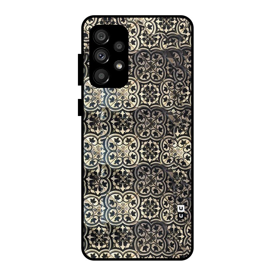 Abstract Tile Metal Back Case for Galaxy A73 5G