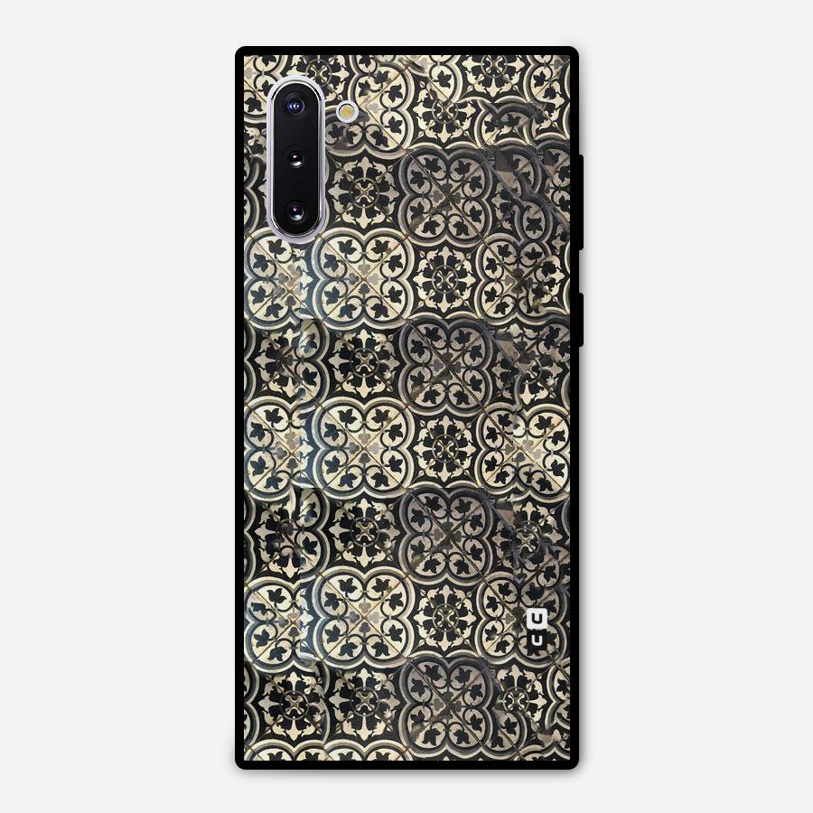 Abstract Tile Metal Back Case for Galaxy Note 10