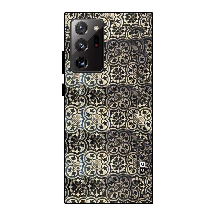 Abstract Tile Metal Back Case for Galaxy Note 20 Ultra
