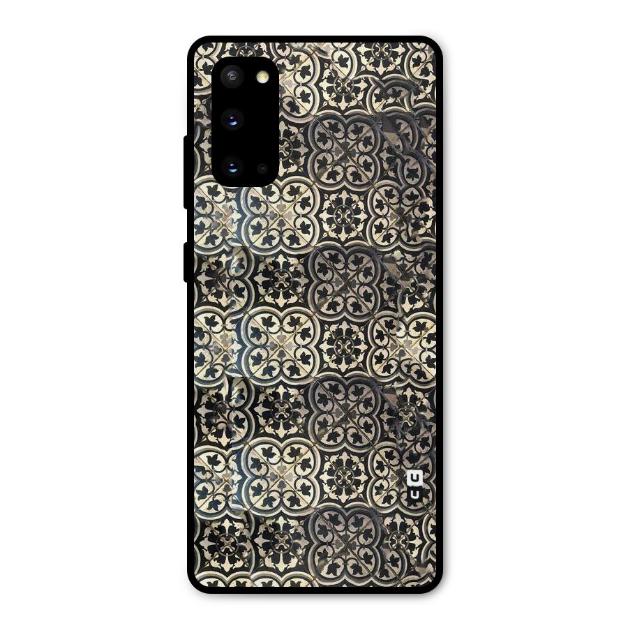 Abstract Tile Metal Back Case for Galaxy S20