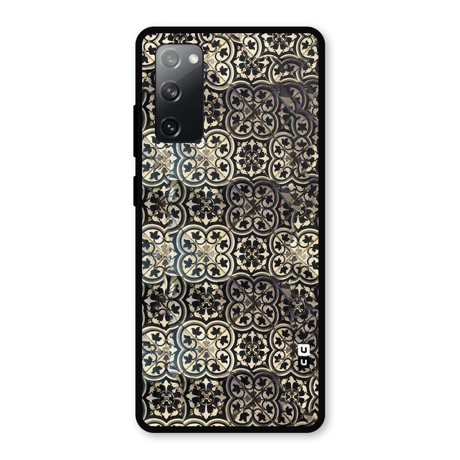 Abstract Tile Metal Back Case for Galaxy S20 FE 5G