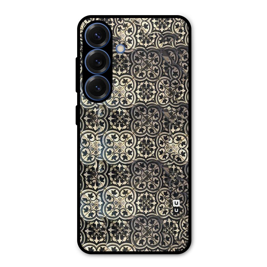 Abstract Tile Metal Back Case for Galaxy S25