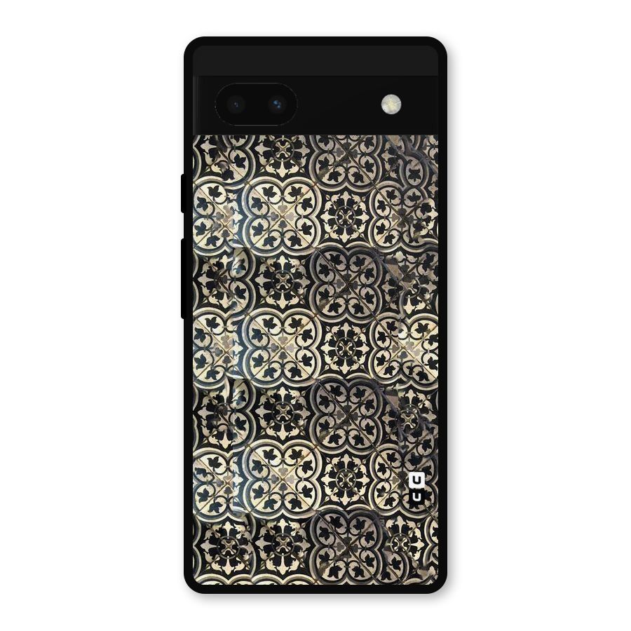 Abstract Tile Metal Back Case for Google Pixel 6a