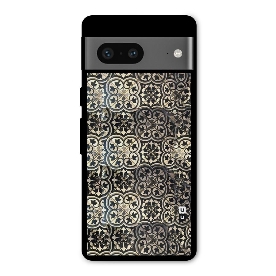 Abstract Tile Metal Back Case for Google Pixel 7
