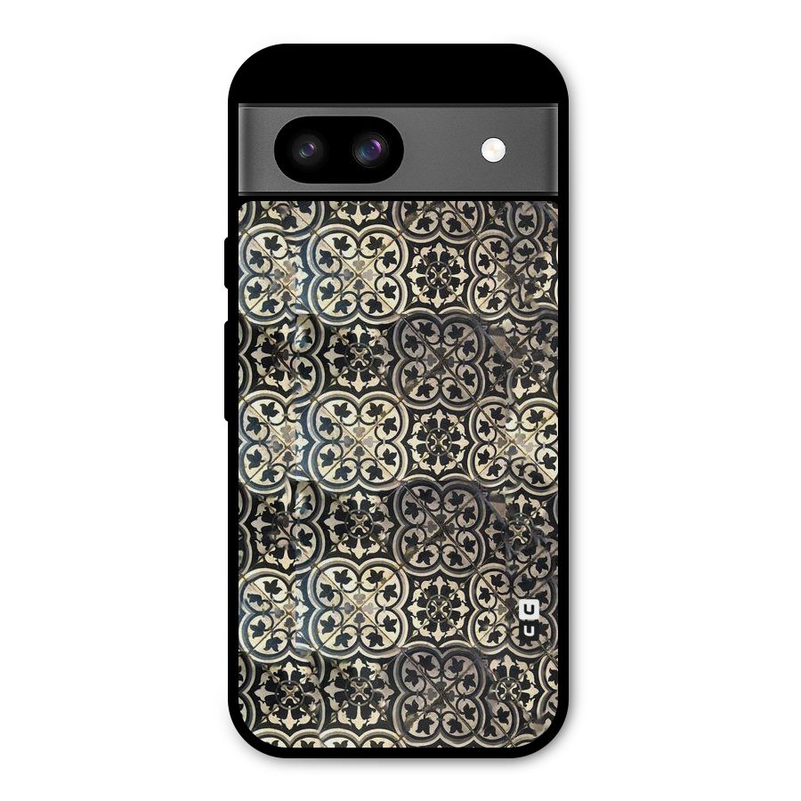 Abstract Tile Metal Back Case for Google Pixel 8a