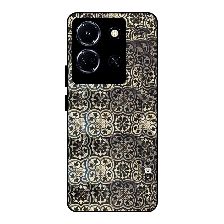Abstract Tile Metal Back Case for Infinix Note 30 5G