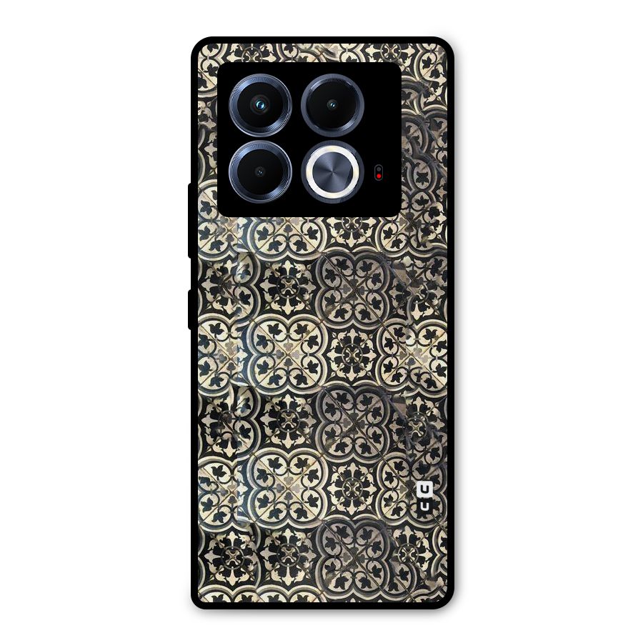 Abstract Tile Metal Back Case for Infinix Note 40 5G