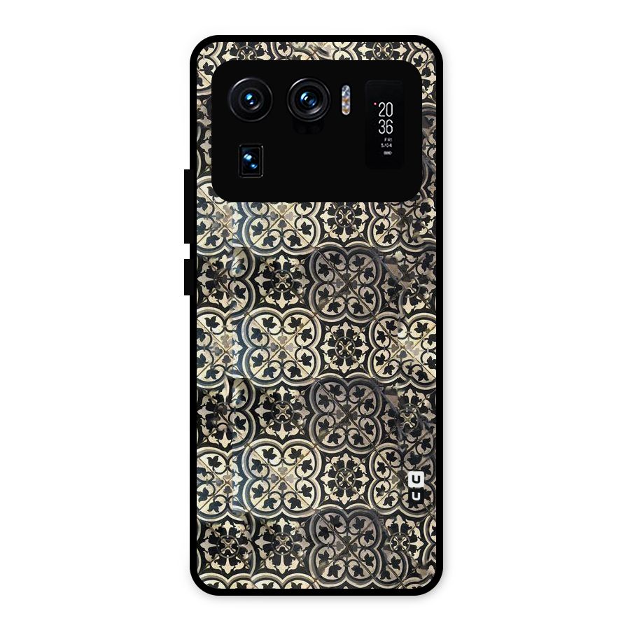 Abstract Tile Metal Back Case for Mi 11 Ultra
