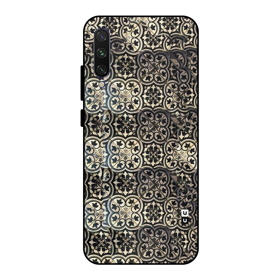 Abstract Tile Metal Back Case for Mi A3