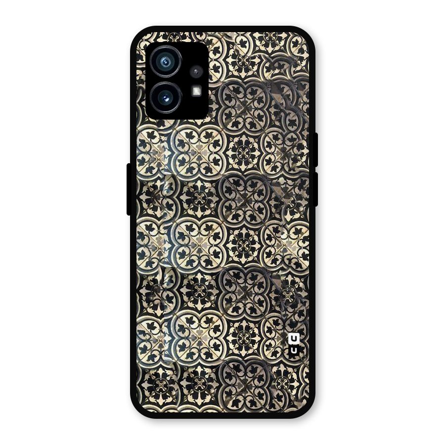 Abstract Tile Metal Back Case for Nothing Phone 1