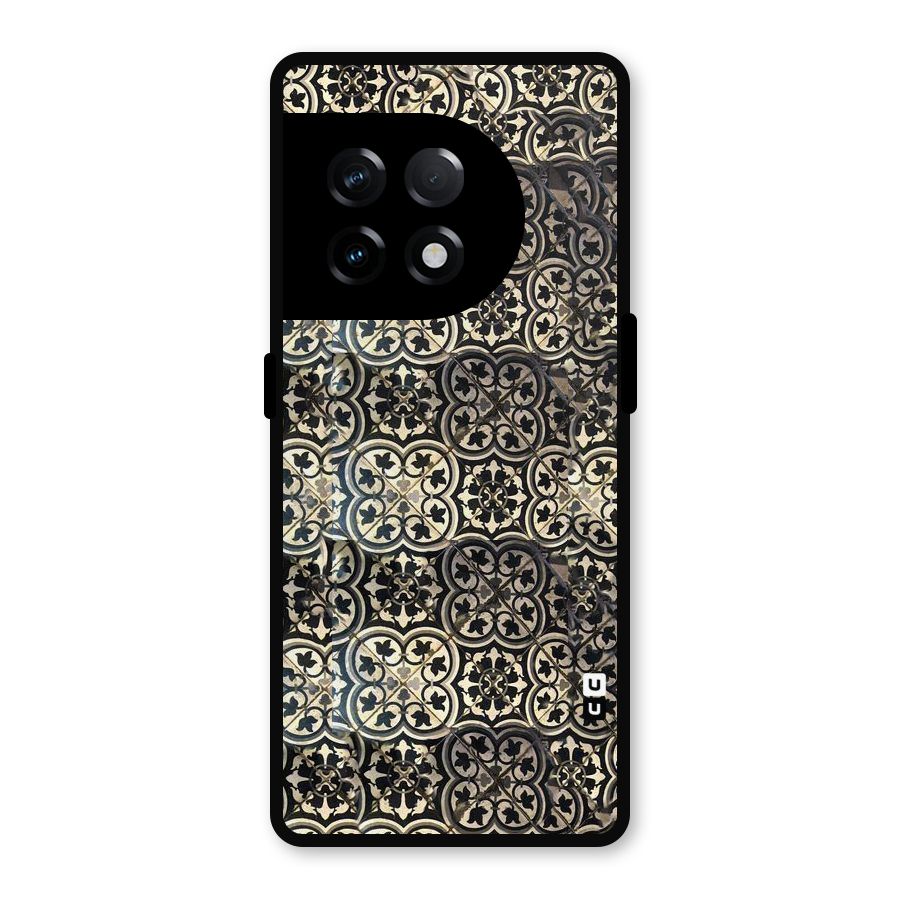 Abstract Tile Metal Back Case for OnePlus 11R