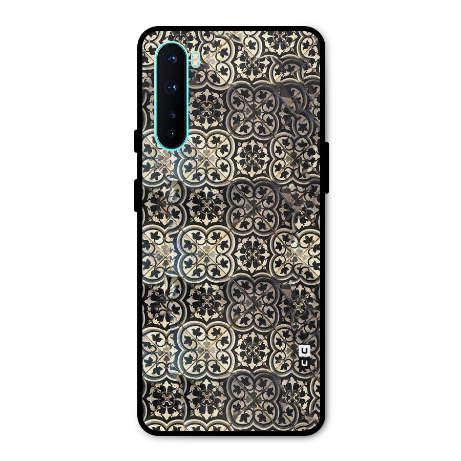 Abstract Tile Metal Back Case for OnePlus Nord
