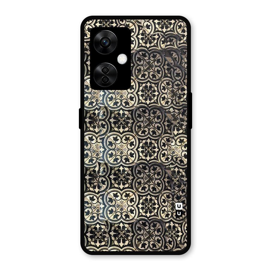 Abstract Tile Metal Back Case for OnePlus Nord CE 3 Lite