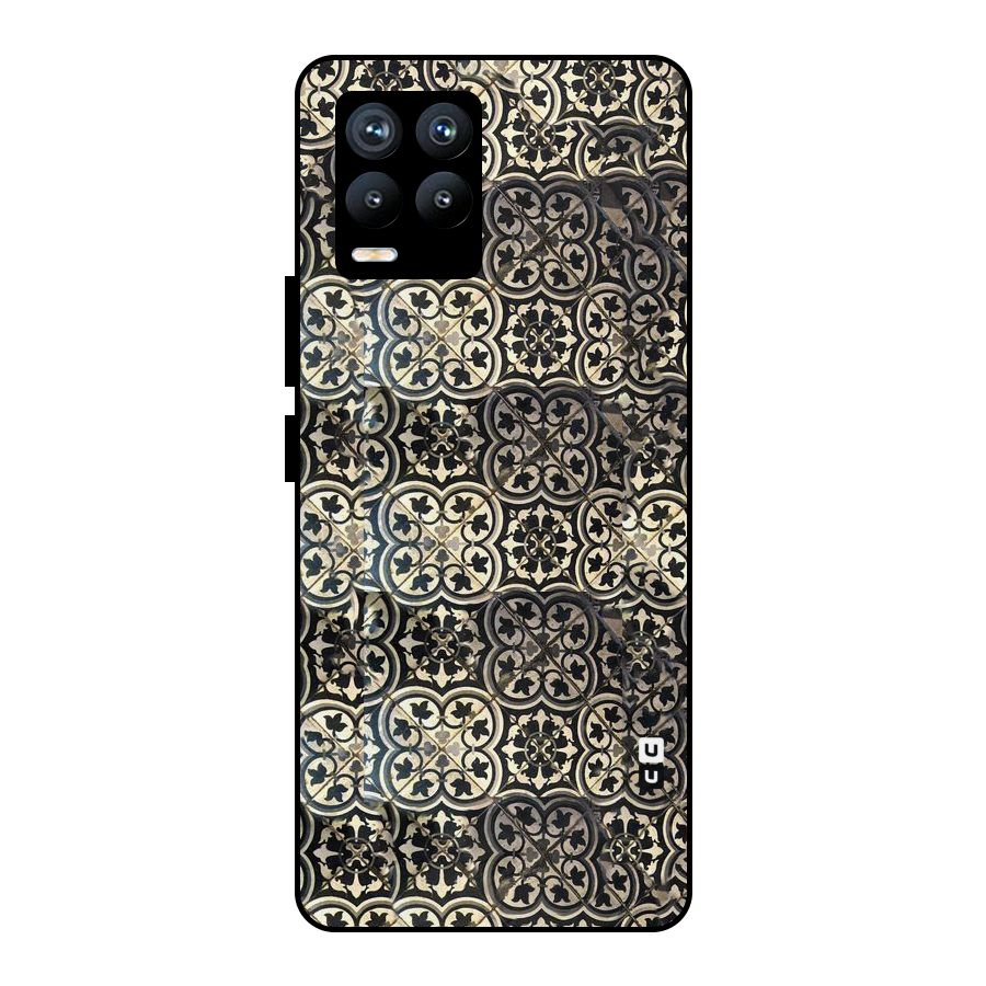 Abstract Tile Metal Back Case for Realme 8 Pro