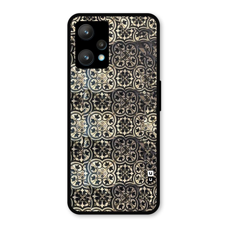 Abstract Tile Metal Back Case for Realme Narzo 50 Pro