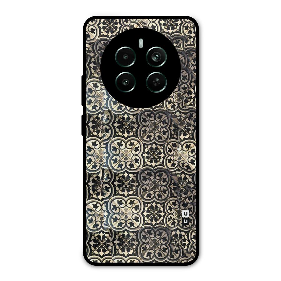 Abstract Tile Metal Back Case for Realme Narzo 70 Pro