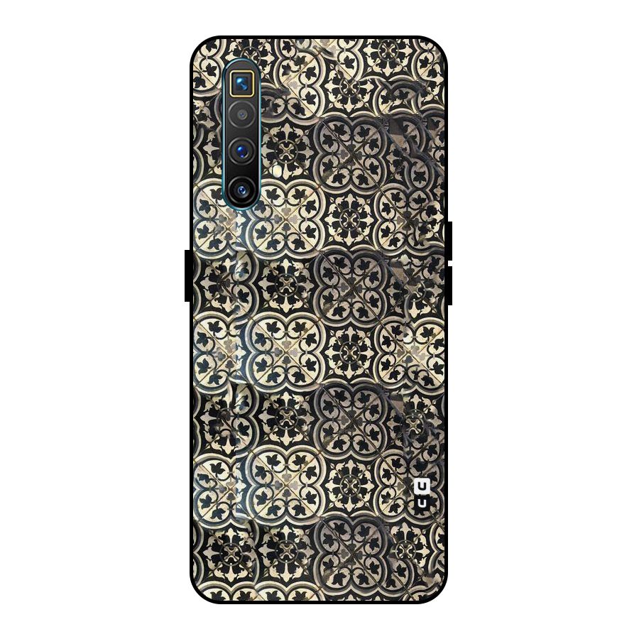 Abstract Tile Metal Back Case for Realme X3 SuperZoom