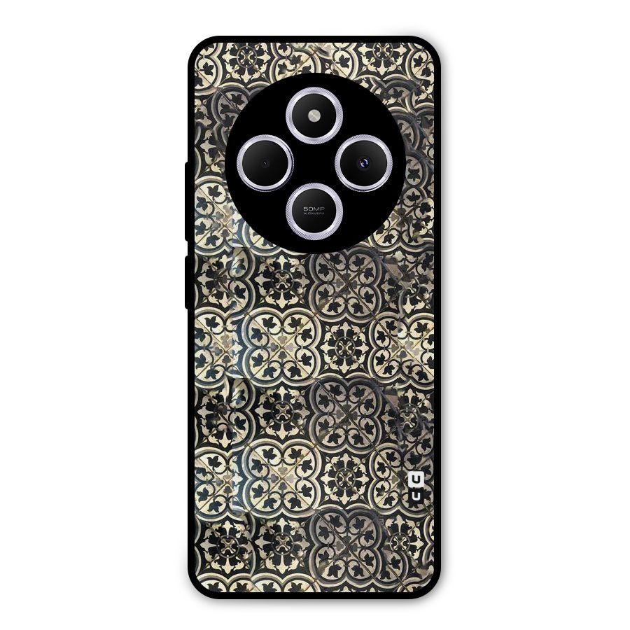 Abstract Tile Metal Back Case for Redmi A4