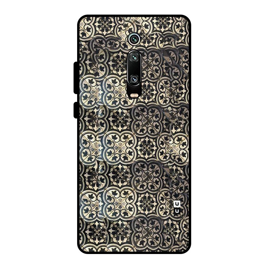 Abstract Tile Metal Back Case for Redmi K20