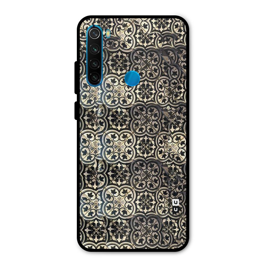 Abstract Tile Metal Back Case for Redmi Note 8