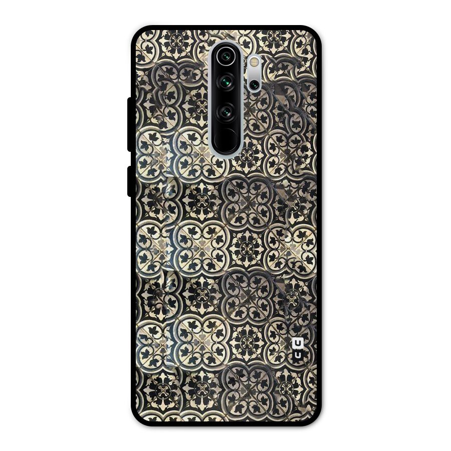 Abstract Tile Metal Back Case for Redmi Note 8 Pro