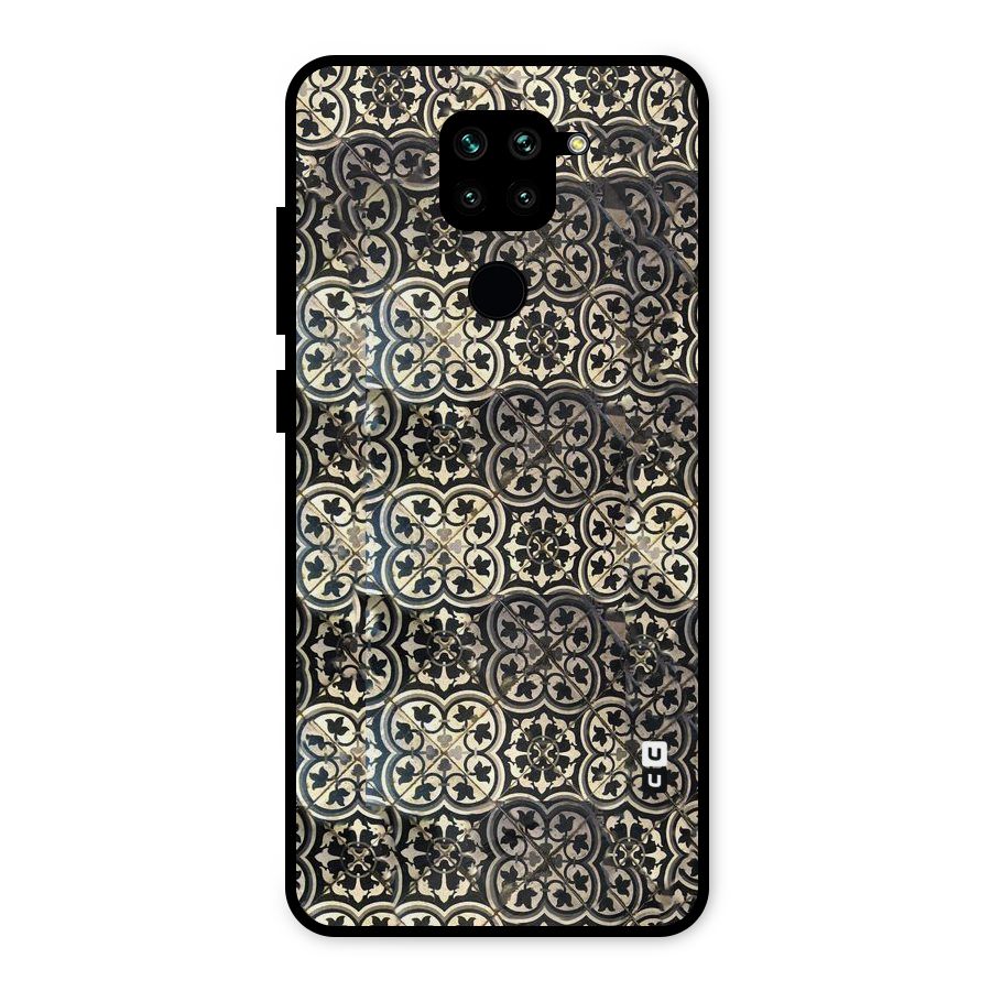 Abstract Tile Metal Back Case for Redmi Note 9
