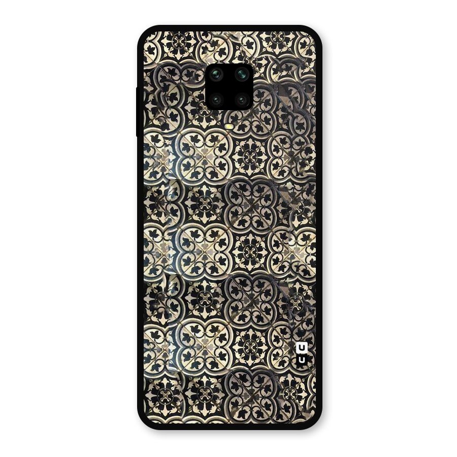Abstract Tile Metal Back Case for Redmi Note 9 Pro Max