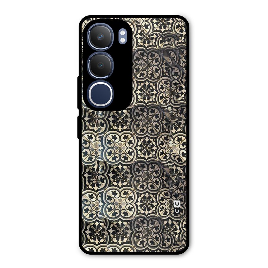 Abstract Tile Metal Back Case for Vivo Y29