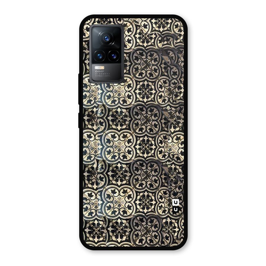 Abstract Tile Metal Back Case for Vivo Y73