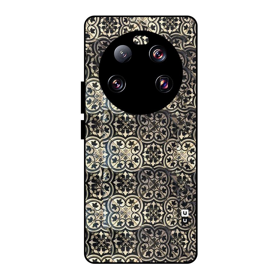 Abstract Tile Metal Back Case for Xiaomi 13 Ultra