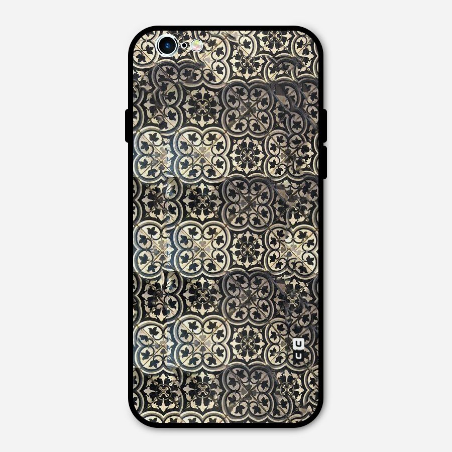 Abstract Tile Metal Back Case for iPhone 6 6s