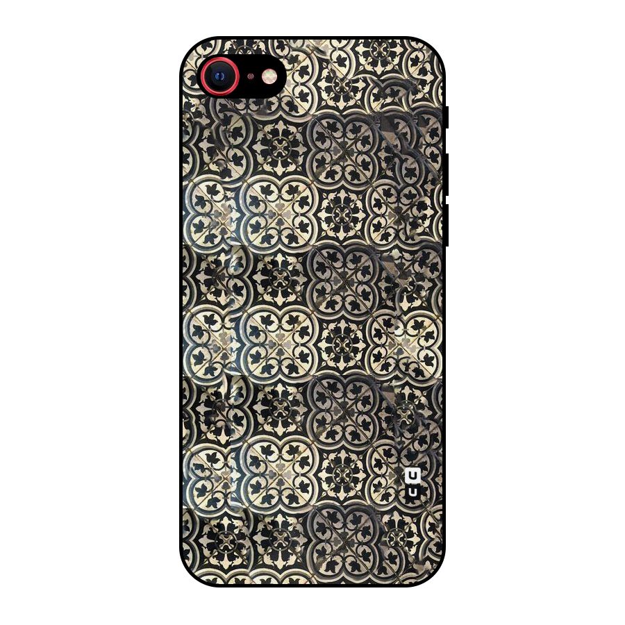 Abstract Tile Metal Back Case for iPhone 7
