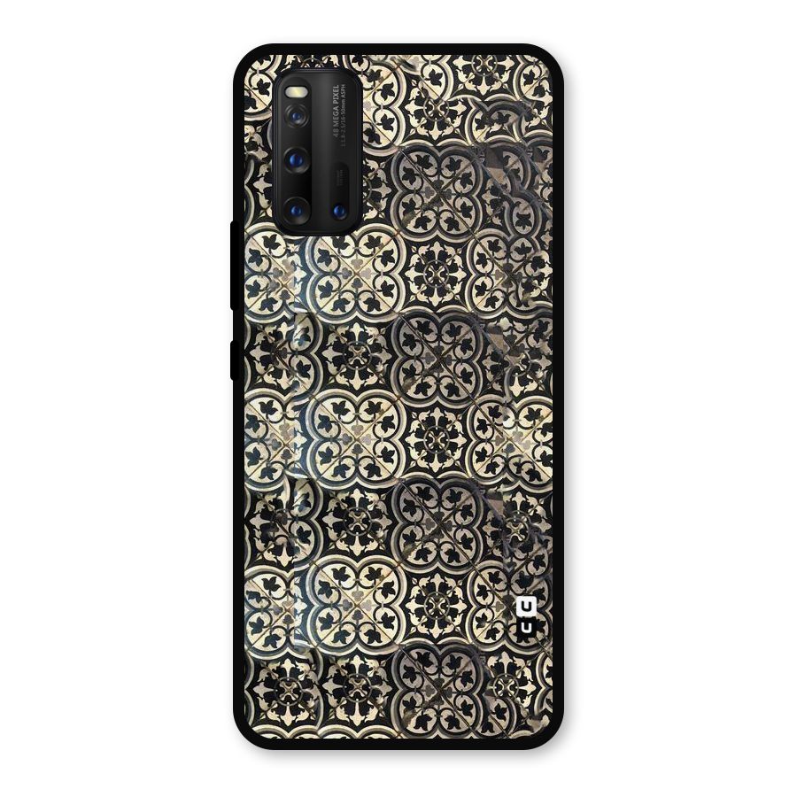 Abstract Tile Metal Back Case for iQOO 3