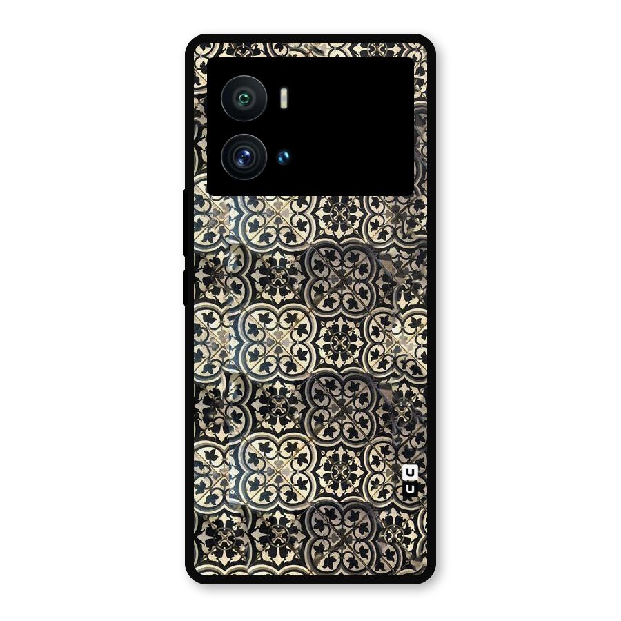 Abstract Tile Metal Back Case for iQOO 9 Pro