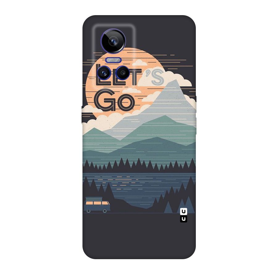 Abstract Travel Original Polycarbonate Back Case for Realme GT Neo 3
