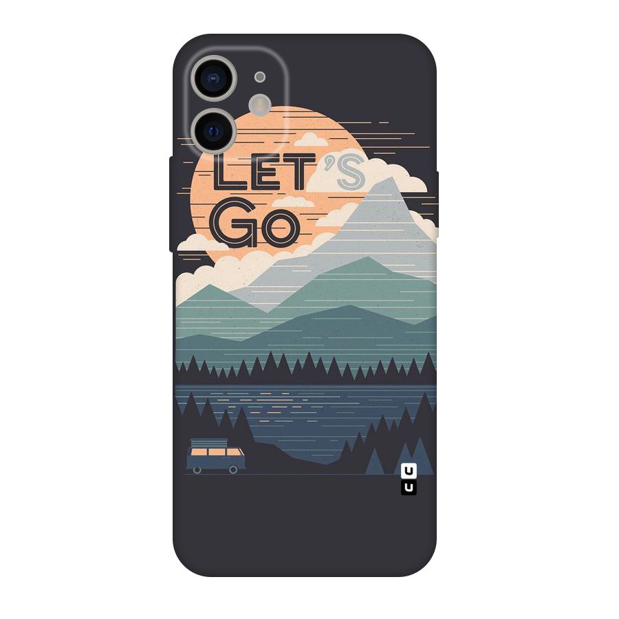 Abstract Travel Original Polycarbonate Back Case for iPhone 11