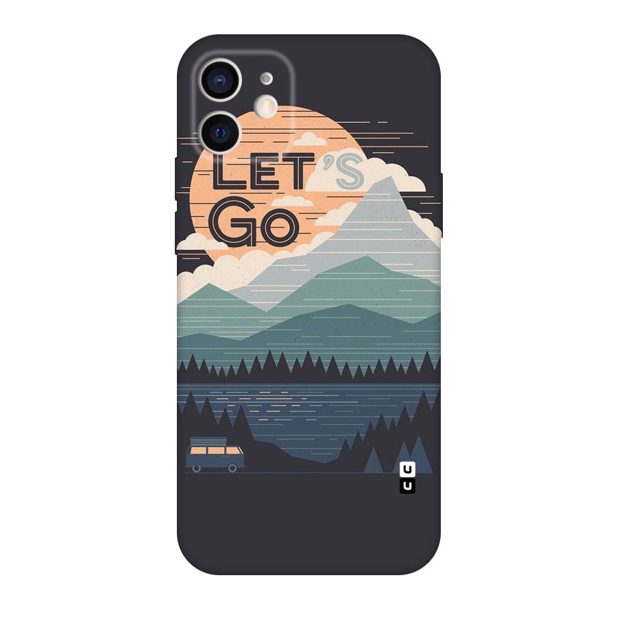 Abstract Travel Original Polycarbonate Back Case for iPhone 12