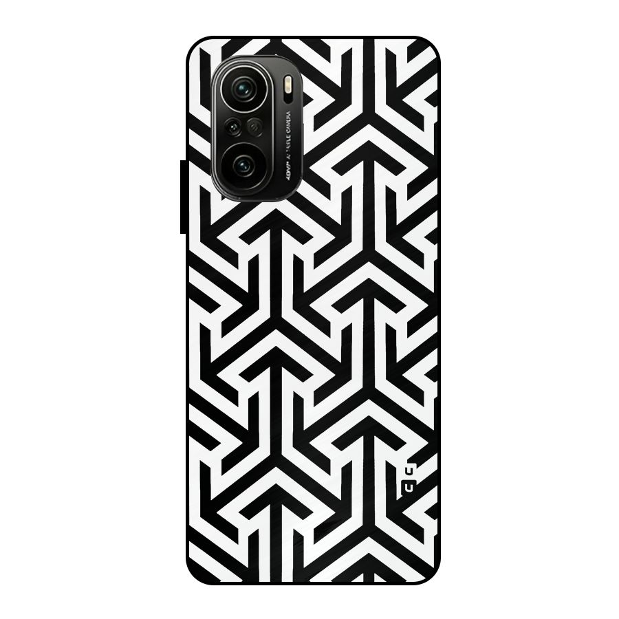 Abstract Triple Arrows Metal Back Case for Mi 11X Pro
