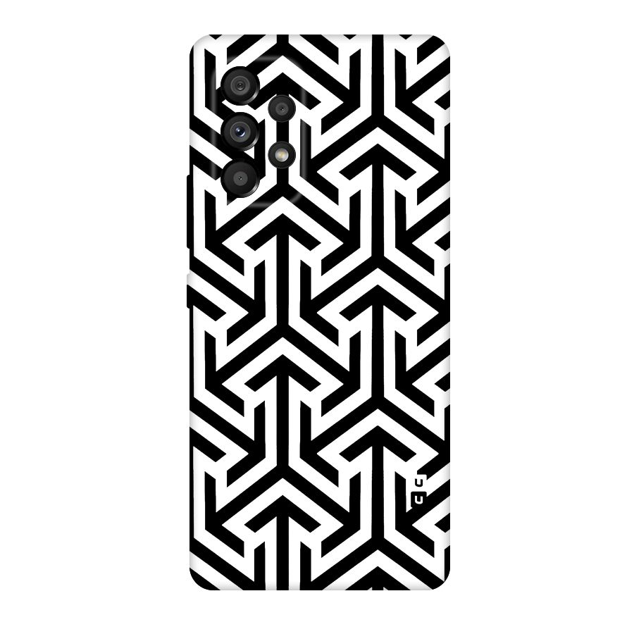 Abstract Triple Arrows Original Polycarbonate Back Case for Galaxy A53 5G